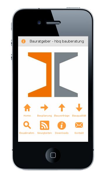 Bauratgeber App für Smartphone Android und Apple